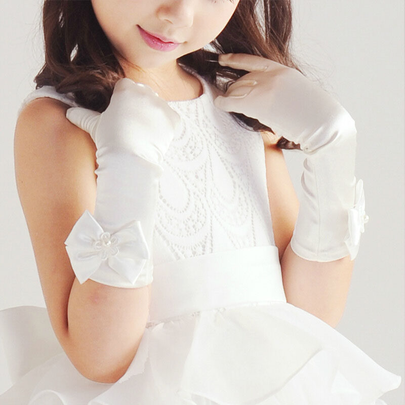 Gants pour fille en satin - Ref 2150057 Image 1