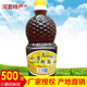 内蒙古大树湾小磨胡麻油亚麻油500ml 食用冷榨营养河套食品 2瓶