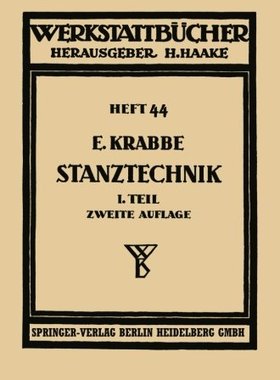 【预订】Stanztechnik: Erster Teil, Schnittec...