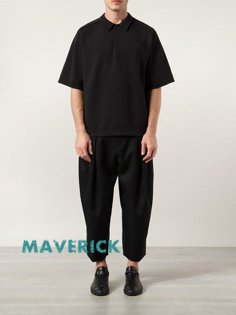 15LT.自制歐美複古大褶繭形八分褲立體寬松錐形褲八分休閑西褲在類目 男裝, 休閒褲中 - 來自Buy2taobao.com提供專業的淘寶代購服務