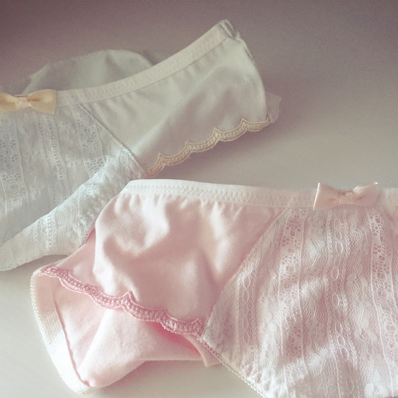 Slip jeunesse PEACH HONEY doux en coton - Ref 641039 Image 1