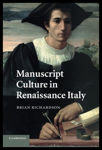 预售 Culture Manuscript Italy Renaissance