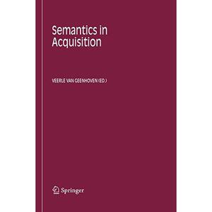 预订 Semantics in Acquisition [9781402044847]