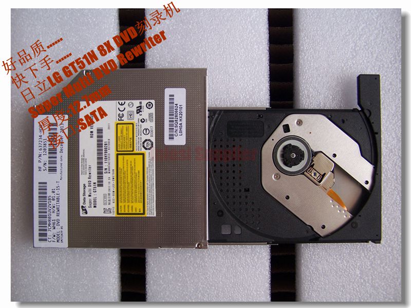 È«ÐÂÔ×°DVD¿Ì¼»úGT51N±Ê¼Ç±¾µçÄÔÒ»Ìå»úͨÓùâÇý