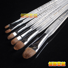 Кисть для рисования масляными красками 莫奈狼毫水粉笔