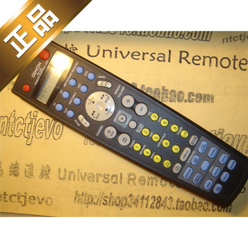 原装进口DENON天龙AVR-1800 87功放遥控器龘RC-863适合AVC-A11SR