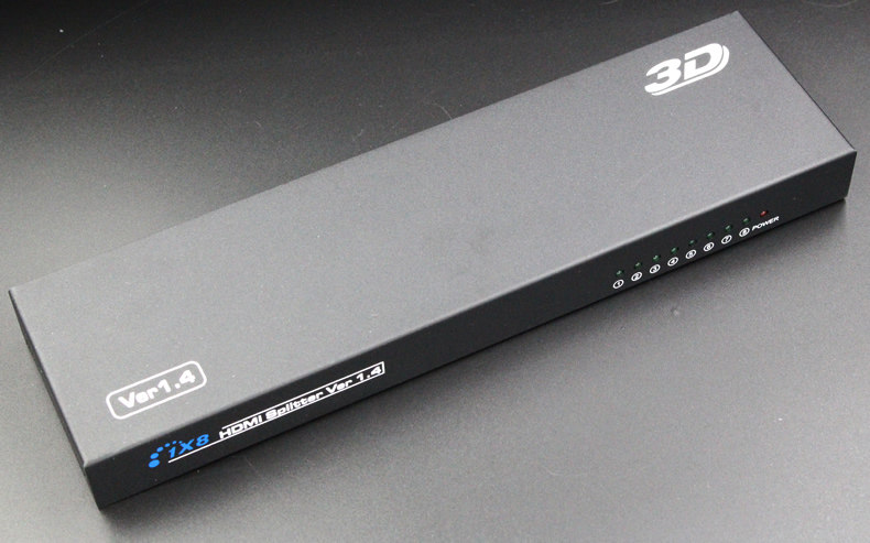 电视卖场 无损分配 1080P 一进8出