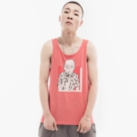 Nhật nam nam áo len cotton lỏng mùa hè hói mới print bản gốc in áo thể thao nam mồ hôi nam - Áo vest cotton vest nam trung niên