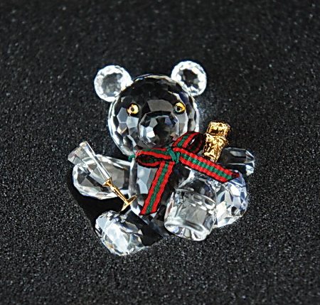 现货含小票  施华洛世奇 祝酒水晶小熊 摆件 238168 绝版款