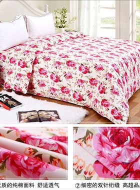 纯棉斜纹单人纯棉单层被套1.5  1.8   2.0包邮