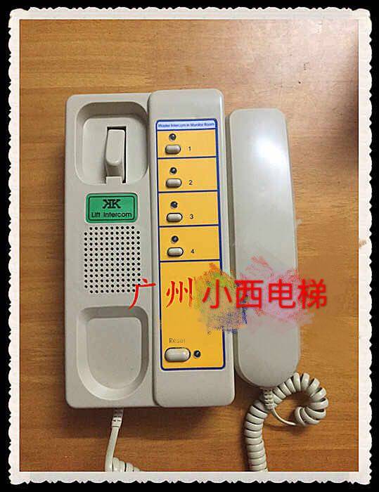 全新原厂广日电梯监控室/机房4局对讲主机NET24-4AC DC24V 全新