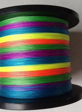 新品优质500米8编大力马编织线 PE线 海竿路亚钓风筝盘鹰线包运