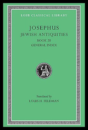 【预售】Jewish Antiquities, Volume IX: Book 20