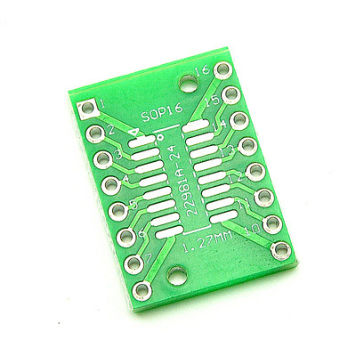 转接板 SOP16 SSOP16 IC贴片转直插DIP 0.65/1.27mm 现货