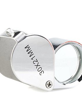 MYSTERY  30X21银白色放大镜