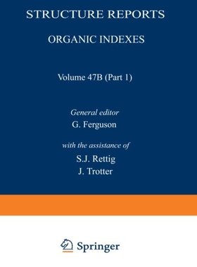 【预订】Structure Reports: Organic Indexes