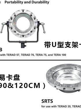 韩国 阿罗拉 AURORA Terabox 16骨 反光伞 柔光箱 专用转接环