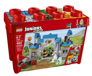 2014新款5岁中性款乐高 LEGO  Junior小拼砌师系列 骑士城堡10676