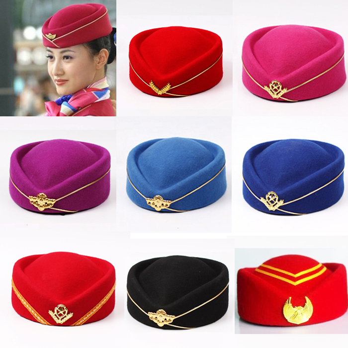 定做空姐帽子学生乐队团体舞蹈