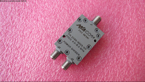M/A-COM 2089-6203-00 2-8GHz 10W SMA 一分二 同轴功率功分器