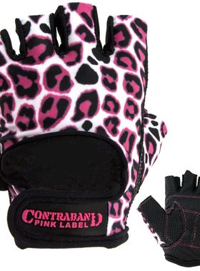 美国Contraband专业女性设计加软防滑防起茧哑铃杠铃力量锻炼手套