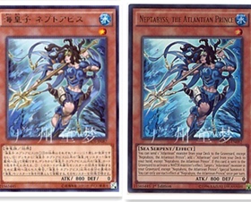 广州童梦正版日文QCAC游戏王802海皇子 尼普深渊王QCSER