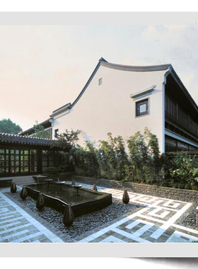 新中式禅意风格 苏州绿诚桃花源居住小区园林景观方案+实景资料