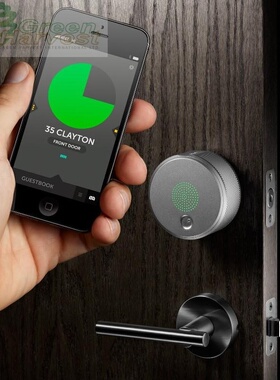 August Smart Lock  新款 智能手机门锁 homekit.
