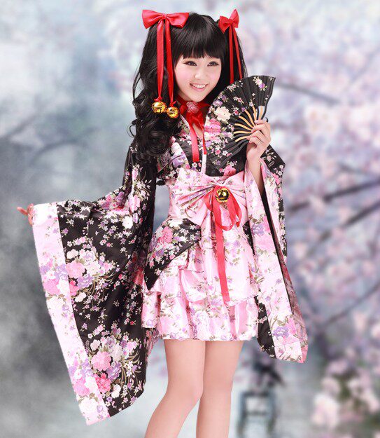 喵老师动漫日式和服