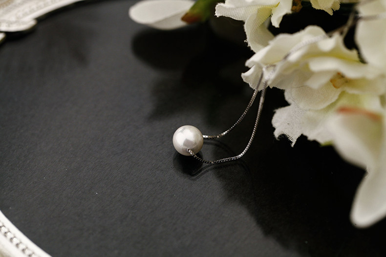 奥地利水晶珍珠925纯银饰项链女韩国版时尚锁骨吊坠配饰装饰品,饰品/流行首饰/时尚饰品新,项坠/吊坠,淘宝优惠券,粉丝福利购,淘宝优惠卷