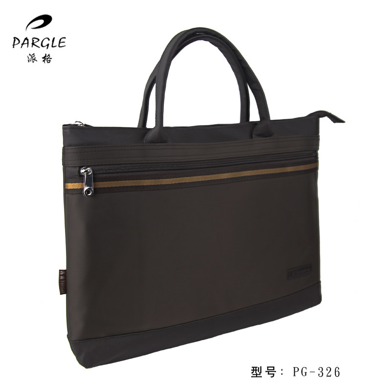 PAIGE 휴대용 문서 가방 더블 레이어 캐주얼 패션 비즈니스 남성과 여성 휴대용 문서 가방 서류 가방 326