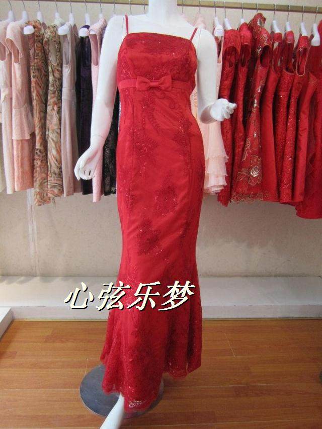 专柜正品梦至超2018新款春夏装M12Y082修身结婚敬酒礼服新娘旗袍