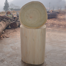 Резной стул Твердой древесины блока журнала