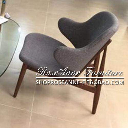 【ROSEANNE】工厂直销Larsen Chair 拉森椅 北欧设计师实木家具