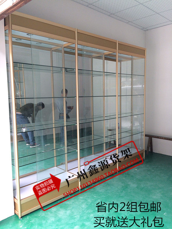 广州展柜首饰玻璃展柜展示柜珠宝柜台手机柜精品柜货架烟酒柜台