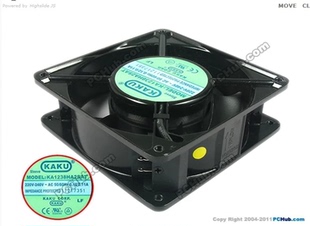 220V 全新正品 KA1238HA2SAT 台湾卡固KAKU散热风扇 卡固风扇 原装