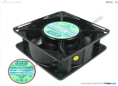 全新正品原装台湾卡固KAKU散热风扇 KA1238HA2SAT 220V 卡固风扇
