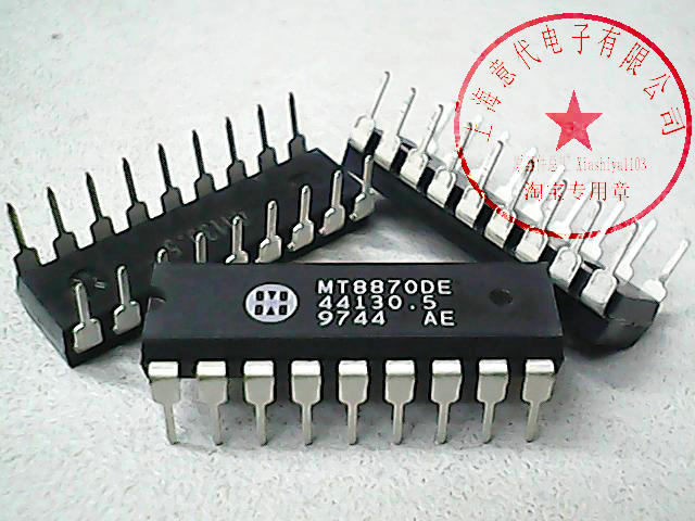 MT8870DE  MITEL  DIP-18〖正品原装〗赛格市场G332室实体店 现货