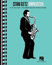 【预订】Stan Getz - Omnibook: For B-Flat Ins...