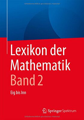【预订】Lexikon Der Mathematik: Band 2: Eig ...