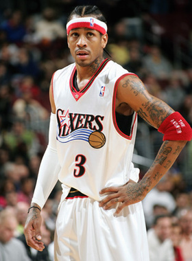 艾弗森海报定制 阿伦艾佛森 NBA篮球全明星球星房间装饰挂画U619B