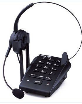Hion/北恩VF630 电话机耳机 话务员座机耳麦 拨号器avaya CISCO思