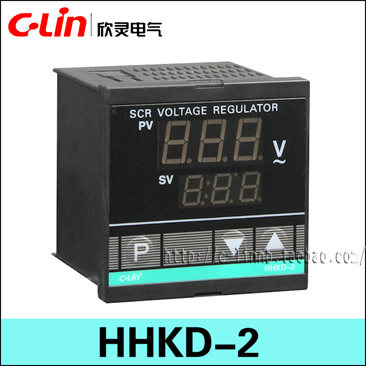 C-Lin欣灵牌HHKD-2智能可控硅电压调压器 面板尺寸72*72