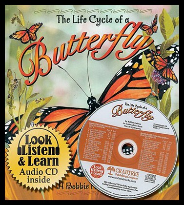 【预售】the life cycle of a butterfly [with cd]