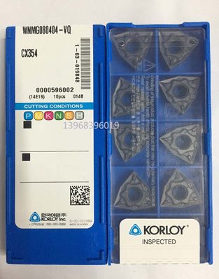 【正品】韩国KORLOY刀片WNMG080404-VQ CX354/080408-VQ CX354