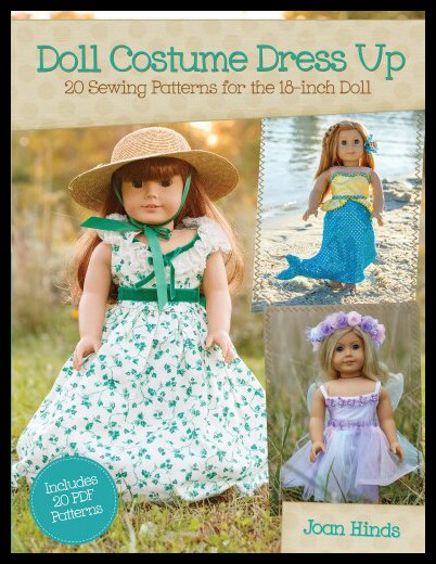 【预售】Doll Costume Dress Up: 20 Sewing Patterns for the