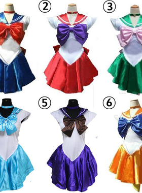 美少女战士 土萌萤cosplay女装 1代水手服 动漫cos服装 套装