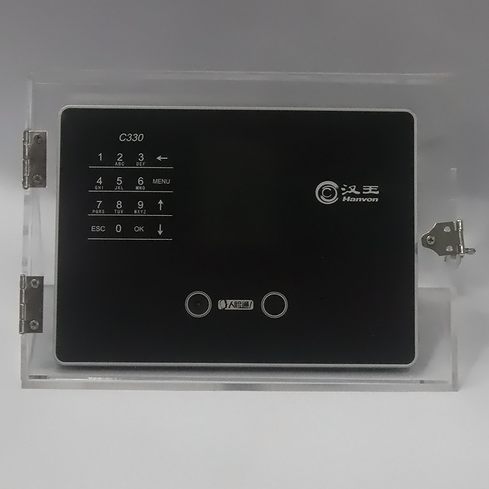 汉王人脸识别考勤机C226 C330E E356A 保护盒 汉王考勤机保护罩