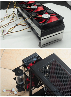 Q&Y FREEZ 精品散热排水箱机箱外挂多功能支架 适用桌面安装 多孔