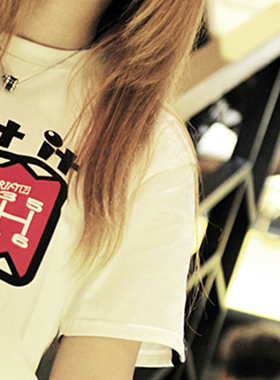 TUTU圖圖車貼 DRIFT DOMO多魔君恶搞款街道漂移 汽车改装T恤短袖